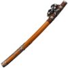 Golden Flower Black Wrap Katana