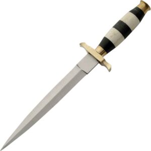 Striped Handle Renaissance Dagger