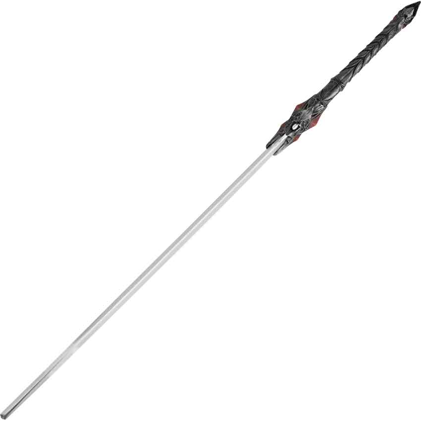 LARP Two-Handed Essessa's Sword - Carbon Silver/Red