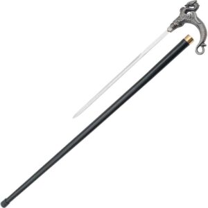 Silver Dragon Sword Cane