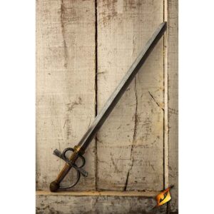 Rillet LARP Rapier - Vanguard - Light Wood/Gold - 85 cm