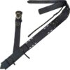 Adventurer's Sword Back Baldric - Black