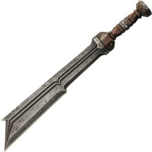 The Hobbit Fili's Sword with Plaque