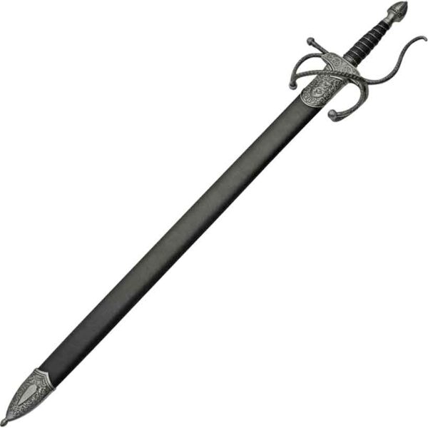 Elegant Etched Blade Rapier